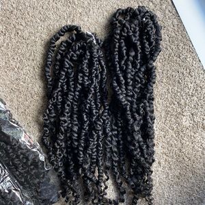 Passion Twist Crochet Hair 16 Inch 8 Packs Pre-twisted Passion Twist Hair